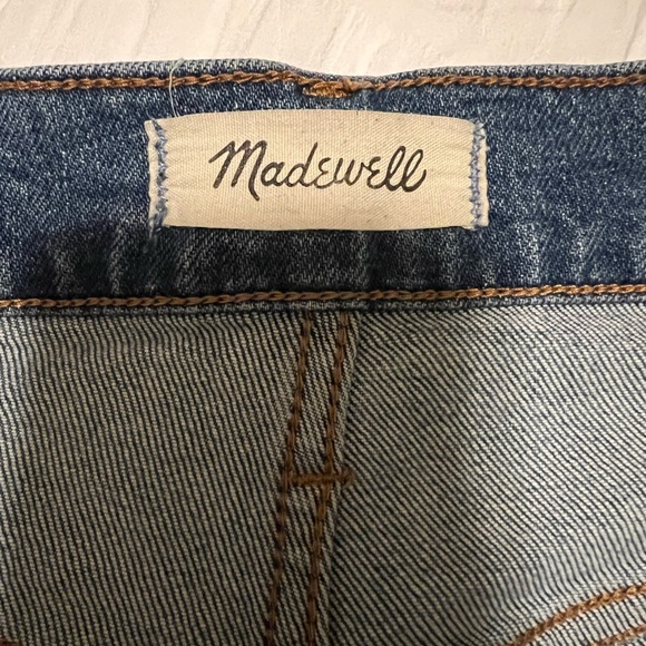 SOLD Madewell The Perfect Vintage Crop Jean with Knee Rips - Size 27P - Picture 7 of 13